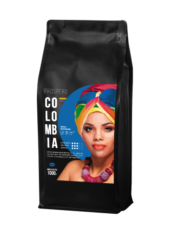 Кофе Prospero Colombia в зёрнах свежеобжаренный, уп. 1 кг