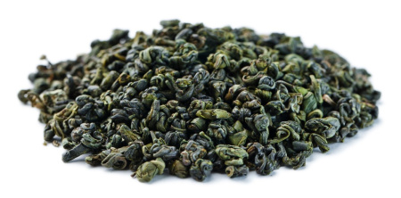 Китайский зеленый элитный чай Инь Ло (Серебряные спирали) 100 г.