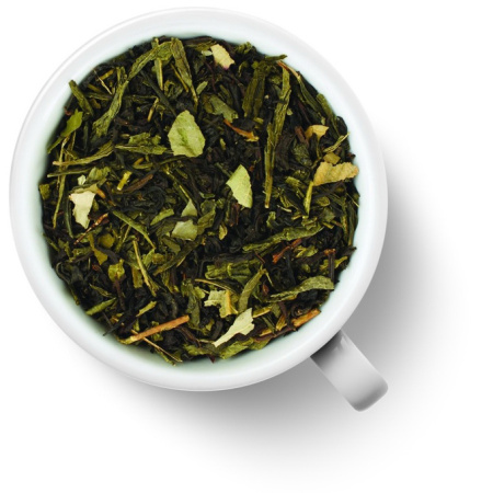 Чай Gutenberg ароматизированный зеленый с черным Дикая Вишня ВЫВЕДЕН