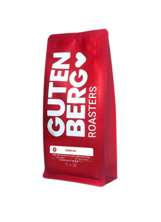 Кофе в зернах Gutenberg Кения АА+ 250 г.