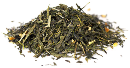 Чай зеленый ароматизированный «С имбирем и лимоном» 100 г.