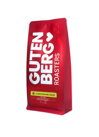Кофе в зернах Gutenberg ароматизированный «Со вкусом фисташек» 250 г.