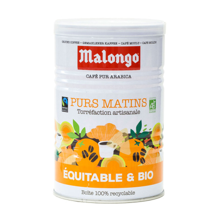 Кофе молотый Malongo «Матан Лежер» 250 г.