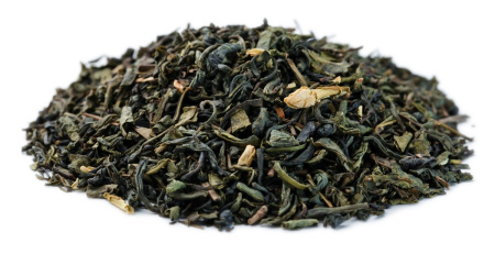 Чай зелёный байховый с добавками жасмина китайский Хуа Чжу Ча (Зелёный с жасмином)  Gutenberg