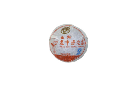 Чай китайский  элитный  шу пуэр  Фабрика Тяньфусян 92-100 г (то ча)