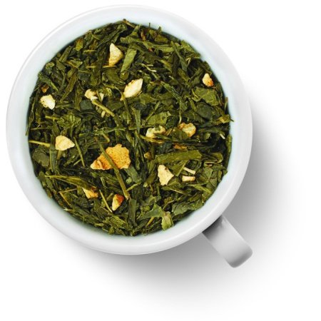 Чай Gutenberg  зеленый ароматизированный Лимон ВЫВЕДЕН