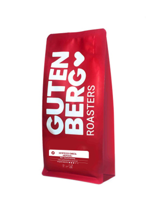 Кофе молотый Gutenberg Эспрессо-смесь «Верона» 250 г.