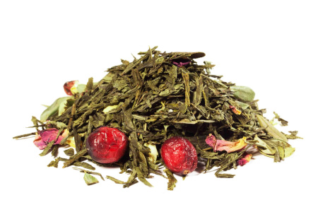Чай зеленый ароматизированный «Брусника» Premium 100 г.