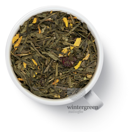 Чай Gutenberg зелёный ароматизированный Ананас-Вишня